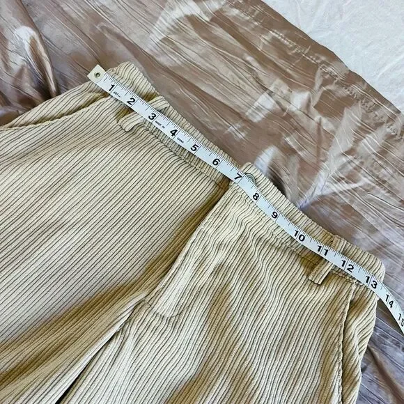 Wild Fable Tan wide leg Corduroy cargo side pocket pants size xxs see measuremen - Picture 7 of 9